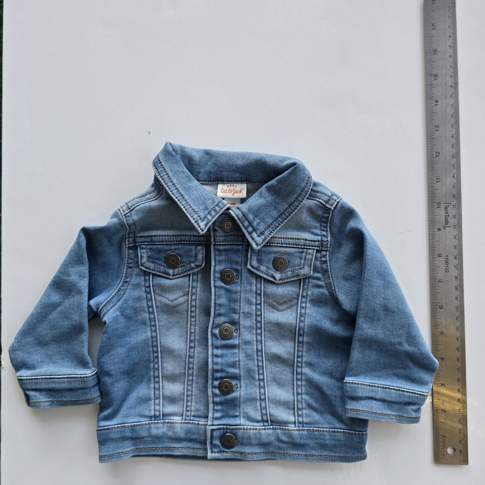Cat & Jack Light Blue Kids Denim Jacket